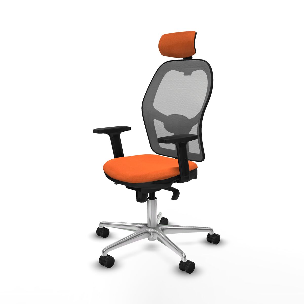 Kontorsstol med nackstöd Jorquera Piqueras y Crespo 2D086N2 Orange - 2