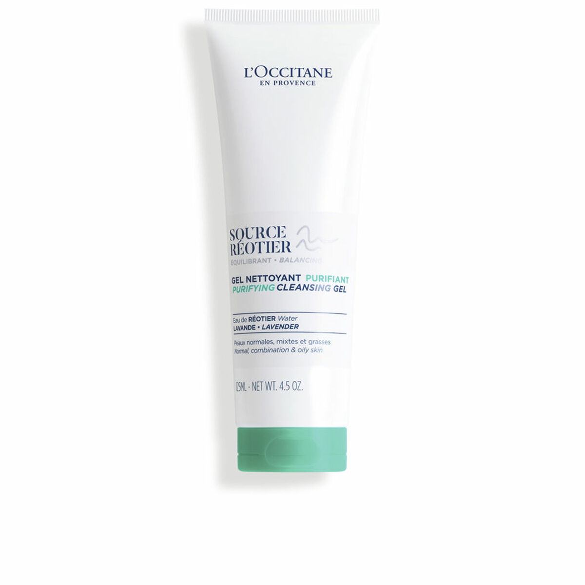Rengörande ansiktsgel L'Occitane En Provence SOURCE REOTIER 125 ml