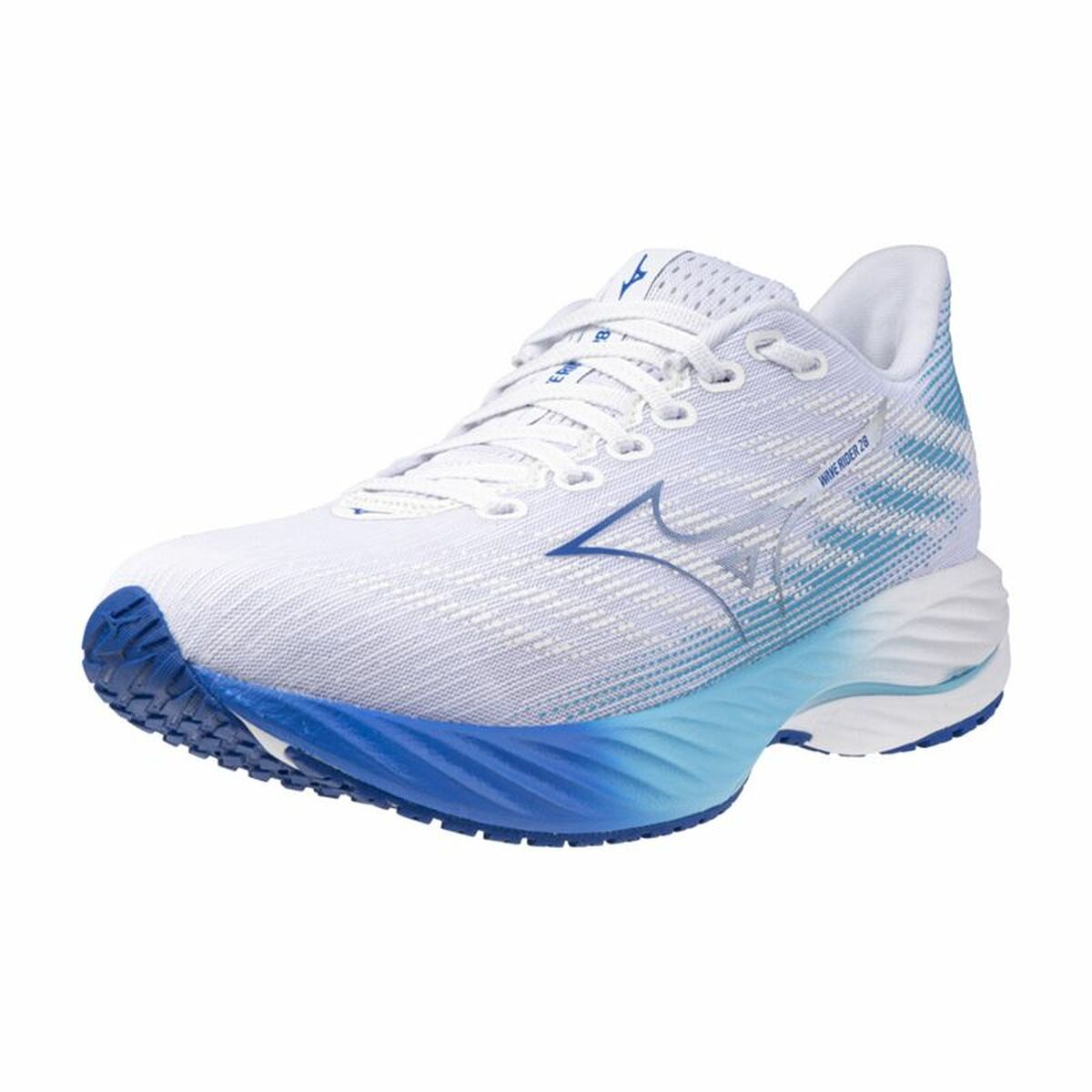 Löparskor, Vuxna Mizuno Wave Rider 28 Vit - 4
