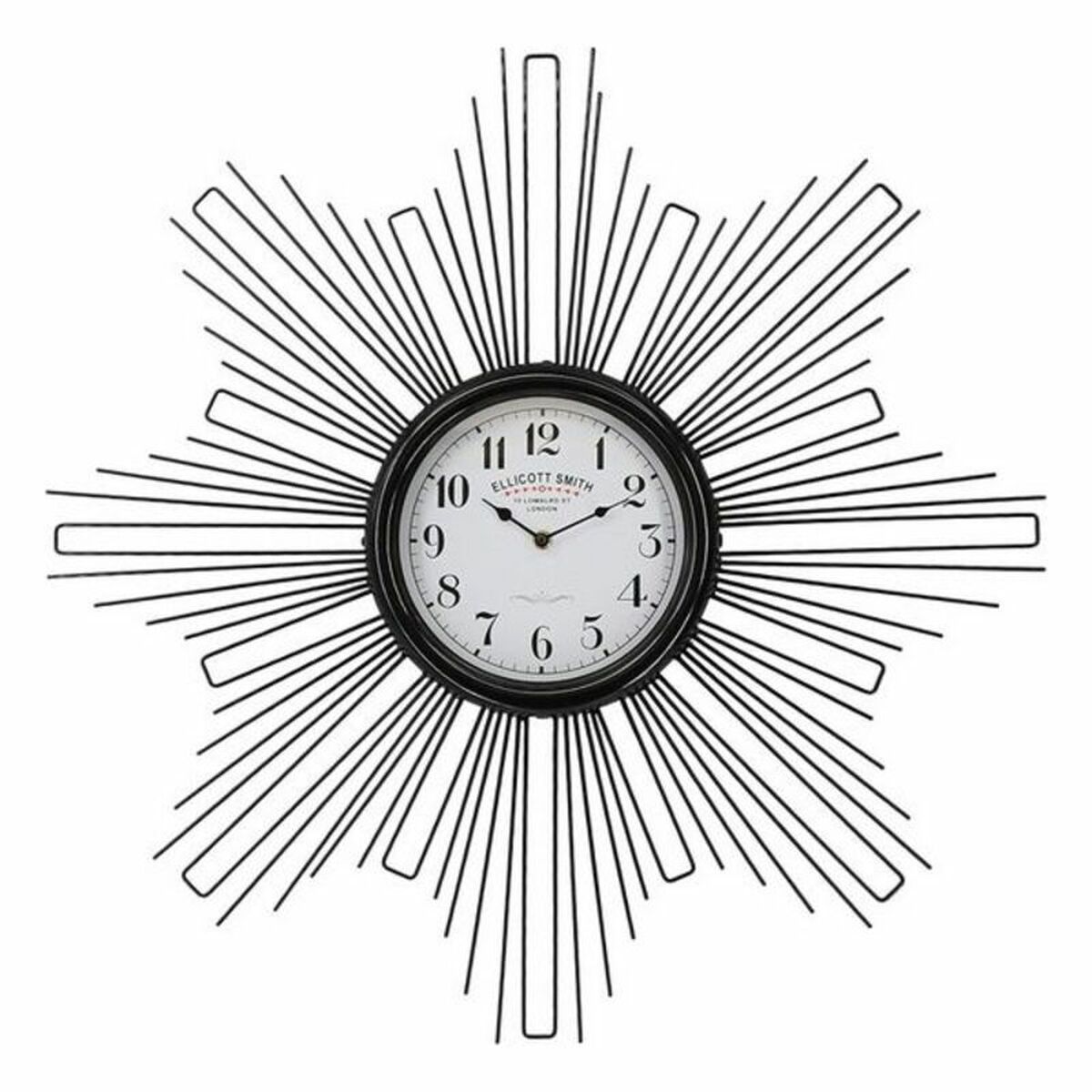 Väggklocka Versa VS-20460111 Metall Trä MDF 68 x 6,5 x 68 cm - 9