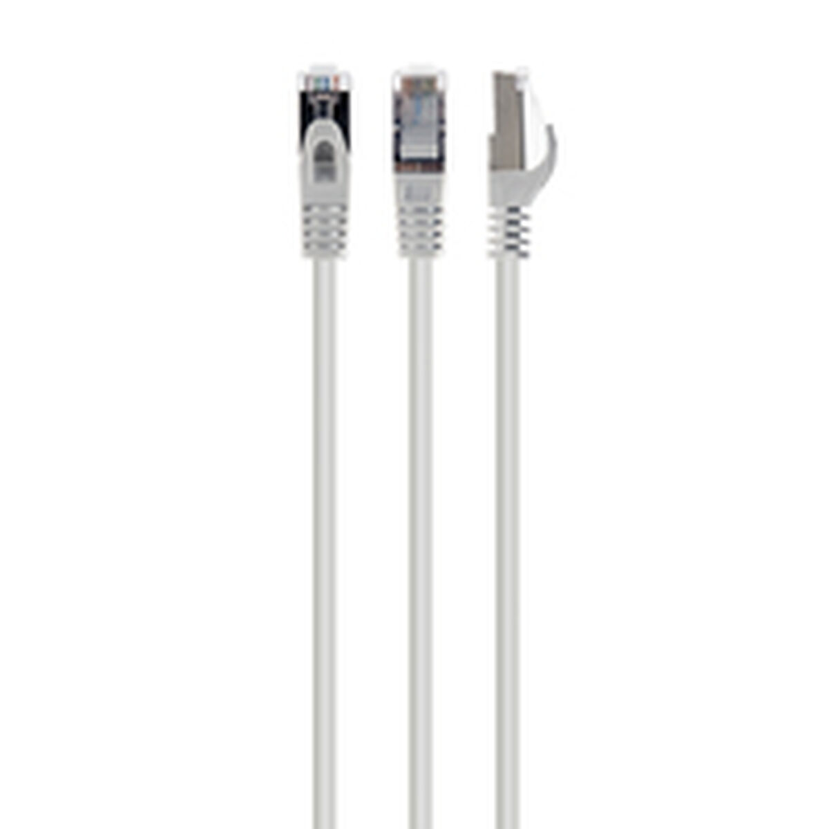Nätkabel FTP Styv Kategori 6 GEMBIRD PP6A-LSZHCU-W-5M Vit 5 m