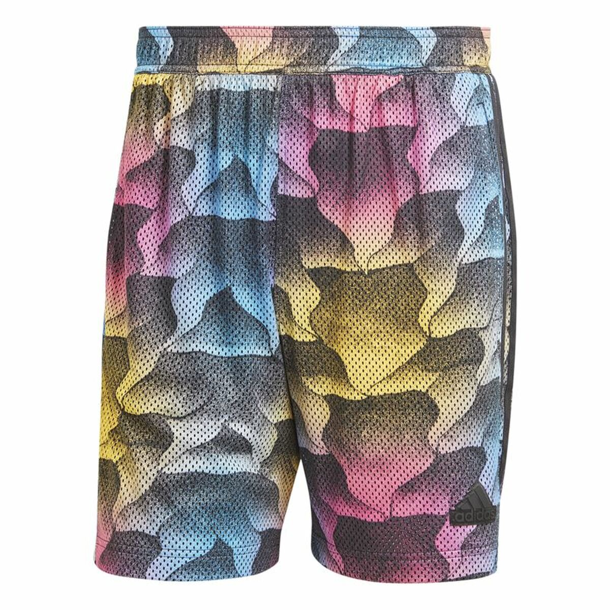 Träningsshorts Adidas Tiro Aop Blå Svart