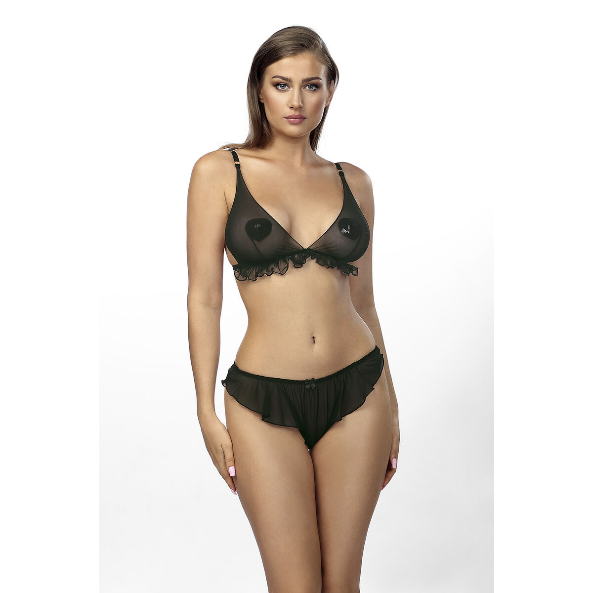 Set med underkläder Anaïs Svart S/M - 3