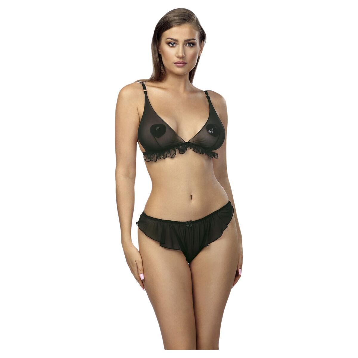 Set med underkläder Anaïs Svart S/M