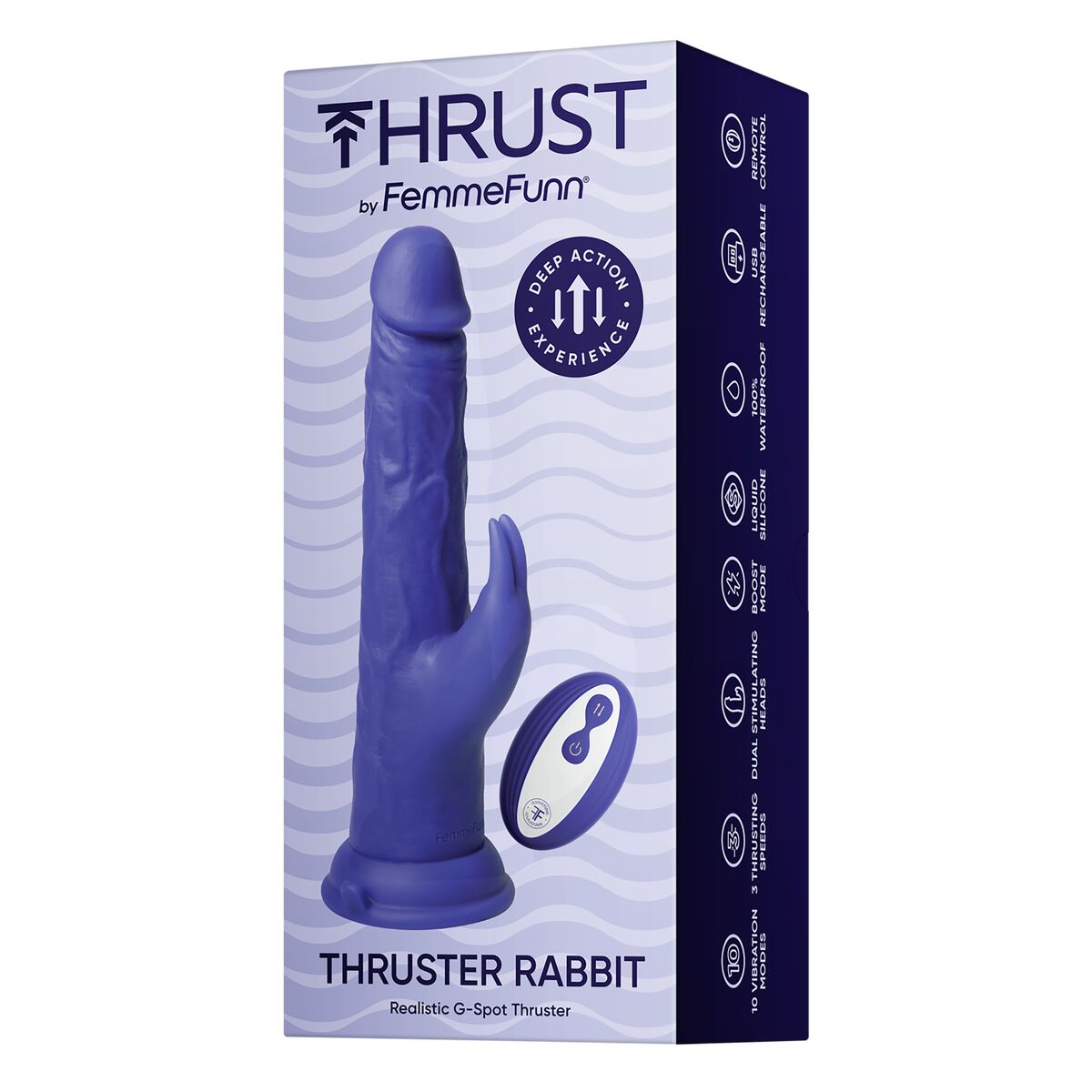 G-spotvibrator FemmeFunn Thrust Purpur - 8