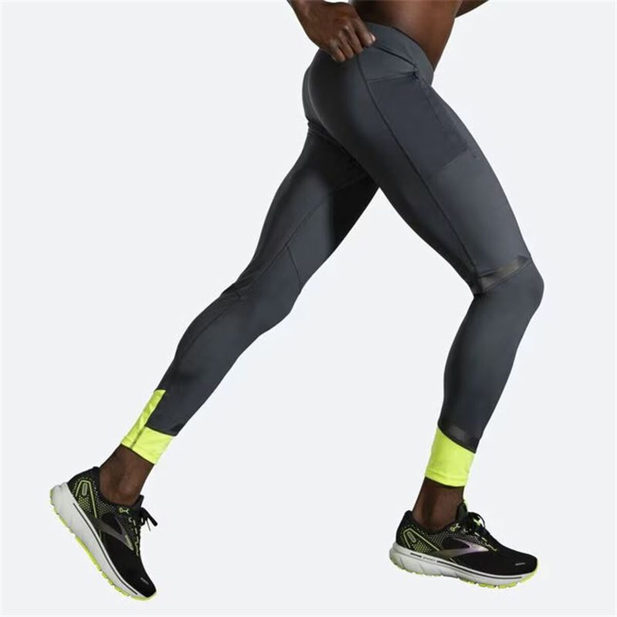 Sportleggings, Herr Brooks Running Source Svart - 6