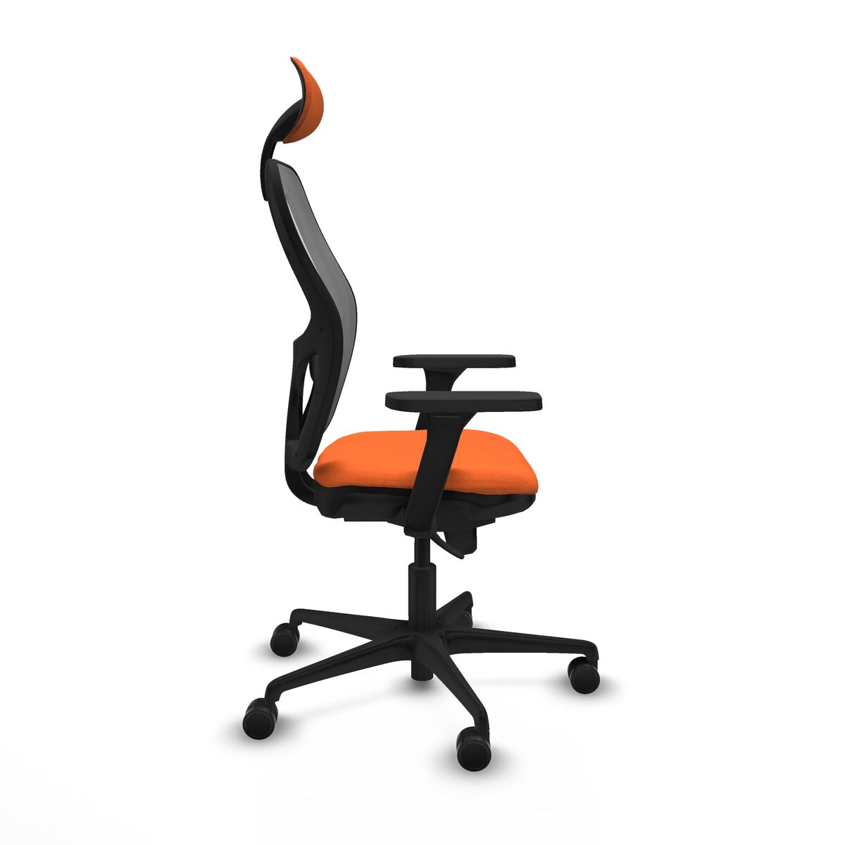Kontorsstol med nackstöd Jorquera Piqueras y Crespo 3D036N1 Orange - 2