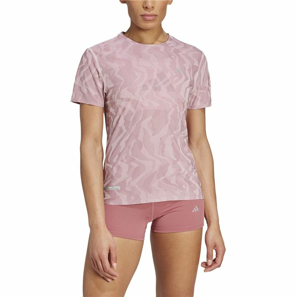 T-shirt med kortärm Dam Adidas Ultimate Engineered Rosa - 3