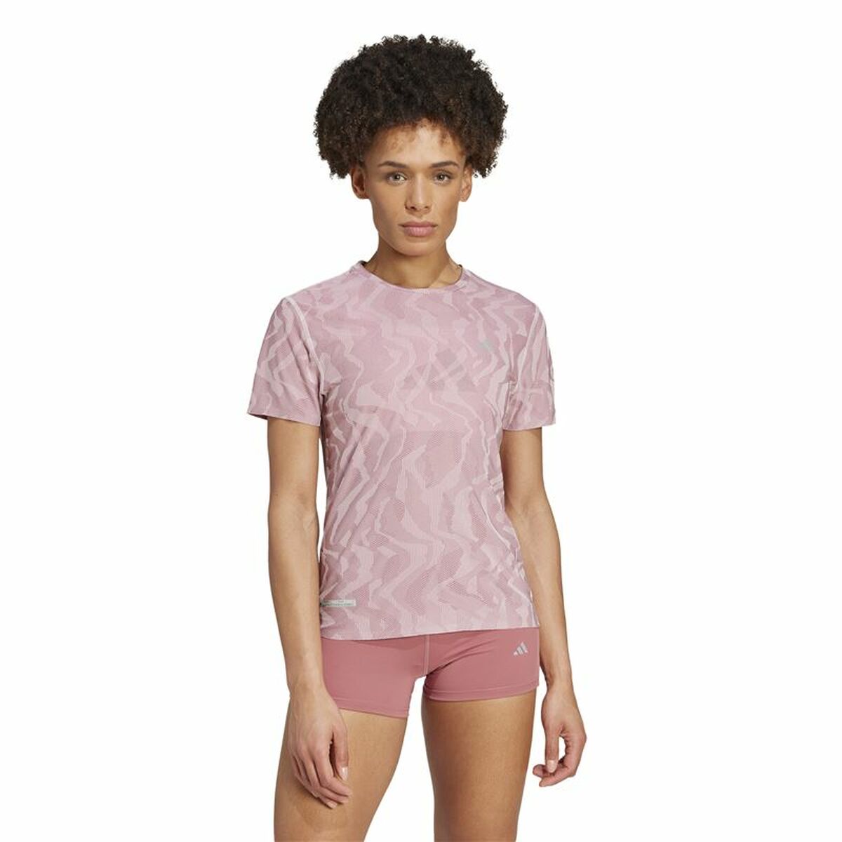 T-shirt med kortärm Dam Adidas Ultimate Engineered Rosa - 2