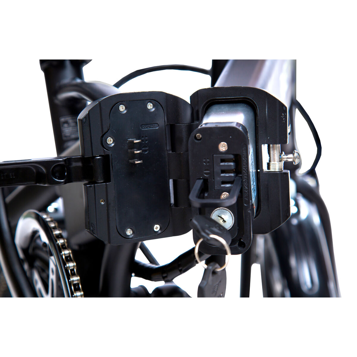 Elcykel Skate Flash Urban Compact 14" Svart/Blå 250 W - 2