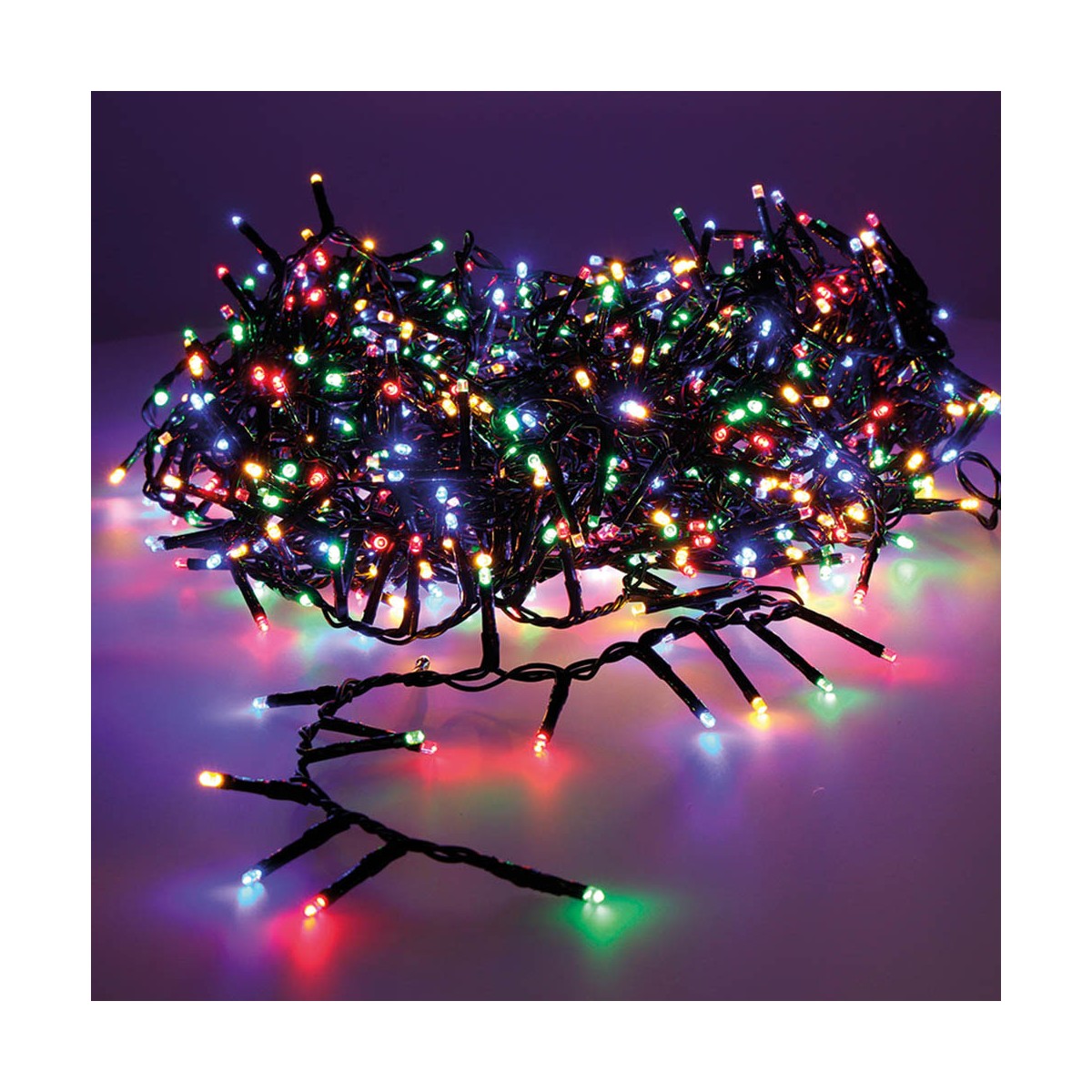 LED-krans Lumineo Multicolour 11 m 16 m - 2