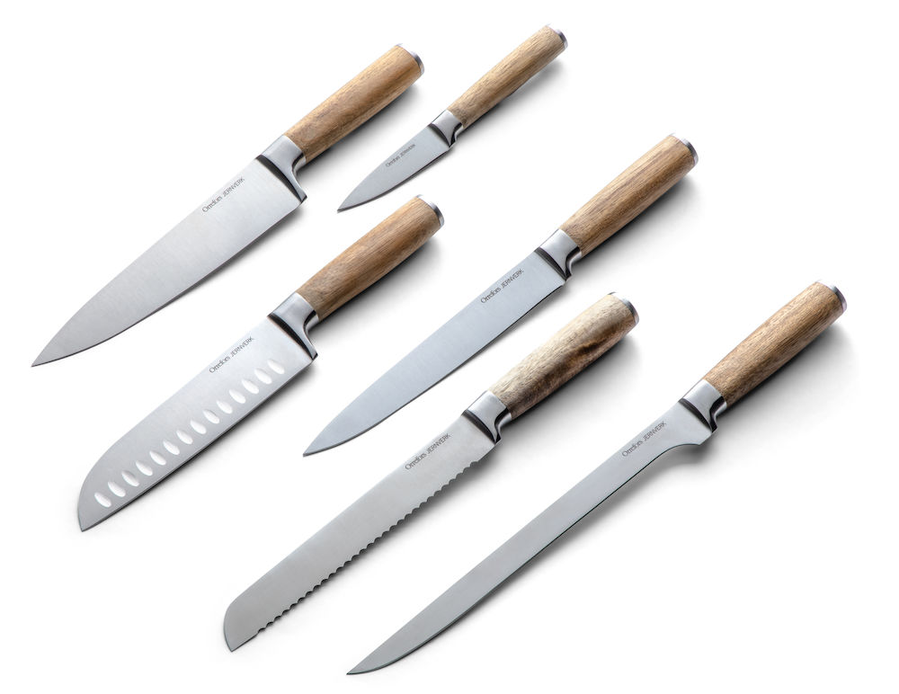 Orrefors  6-pack Knivar Acacia - 2