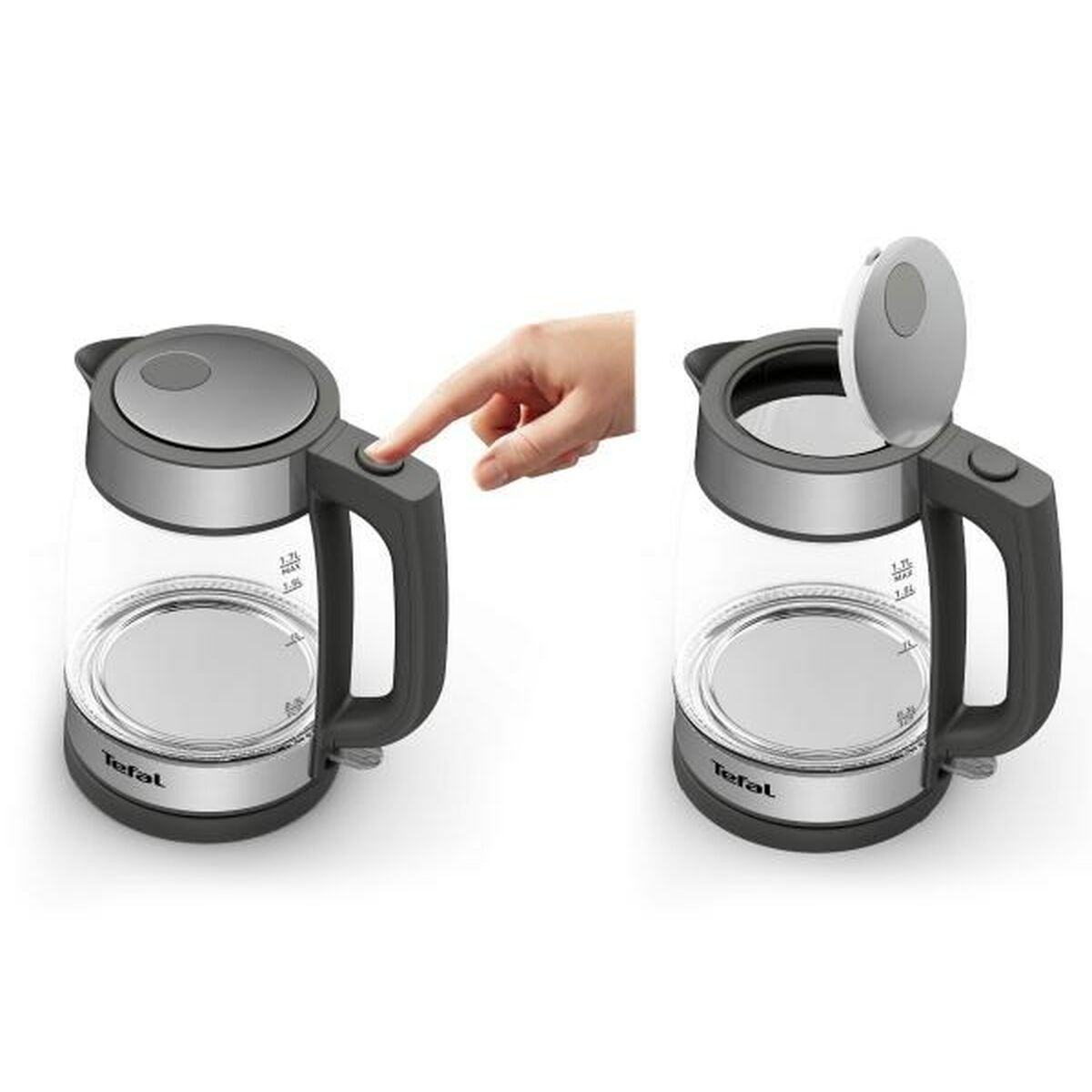 Vattenkokare Tefal KI740B  Silvrig 2200 W 1,7 L - 3