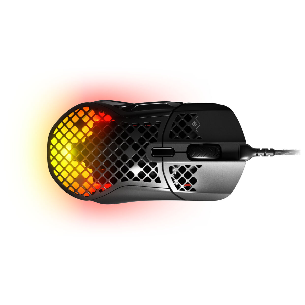 Gaming Mus SteelSeries Aerox 5 Gaming Svart Med kabel LED-Ljus - 2