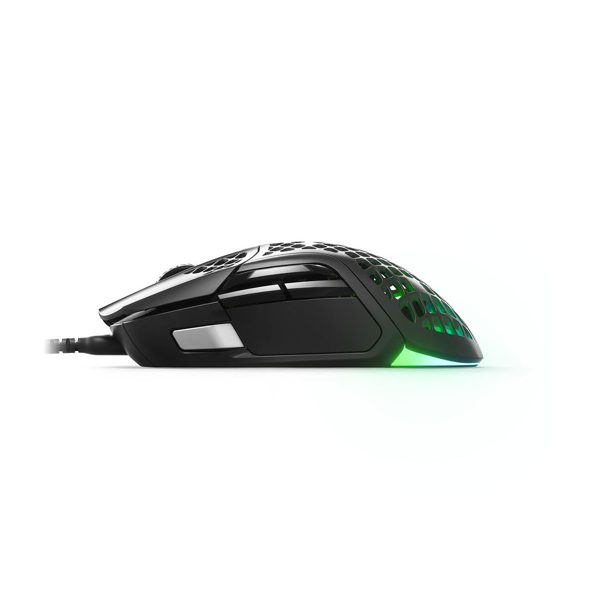 Gaming Mus SteelSeries Aerox 5 Gaming Svart Med kabel LED-Ljus - 7