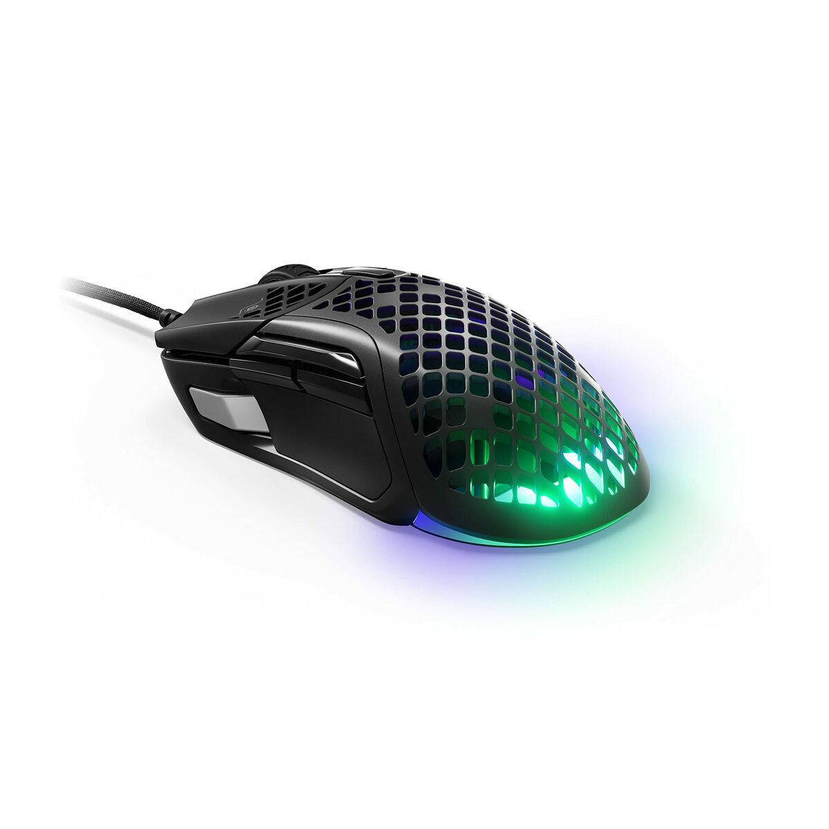 Gaming Mus SteelSeries Aerox 5 Gaming Svart Med kabel LED-Ljus - 6