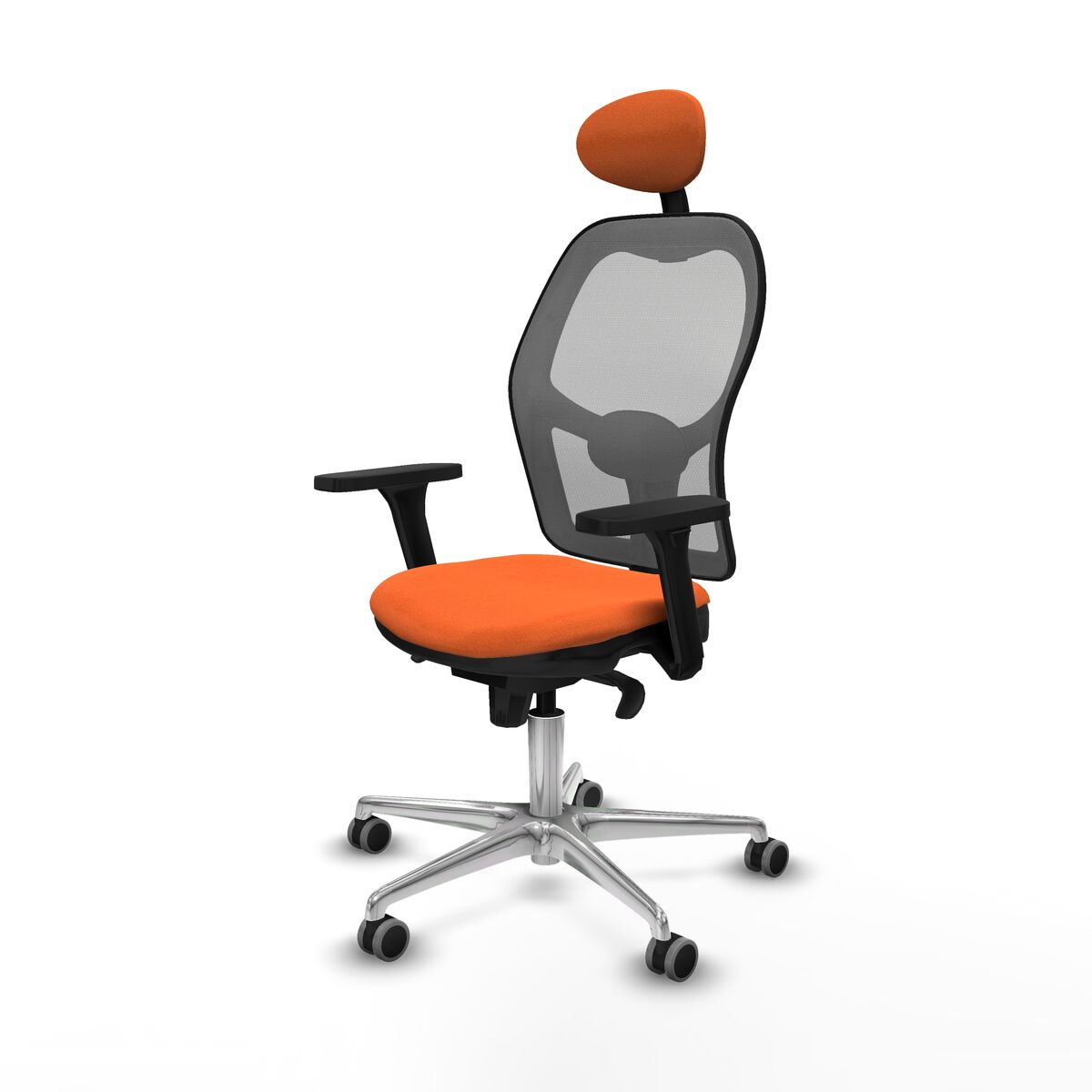 Kontorsstol med nackstöd Jorquera Piqueras y Crespo 3D086G1 Orange - 3