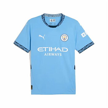 Kortärmad fotbollströja för herrar Puma Manchester City 24/25 1ª