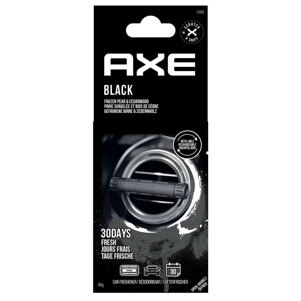 Billuftfreser California Scents BLACK black Aluminium - 7