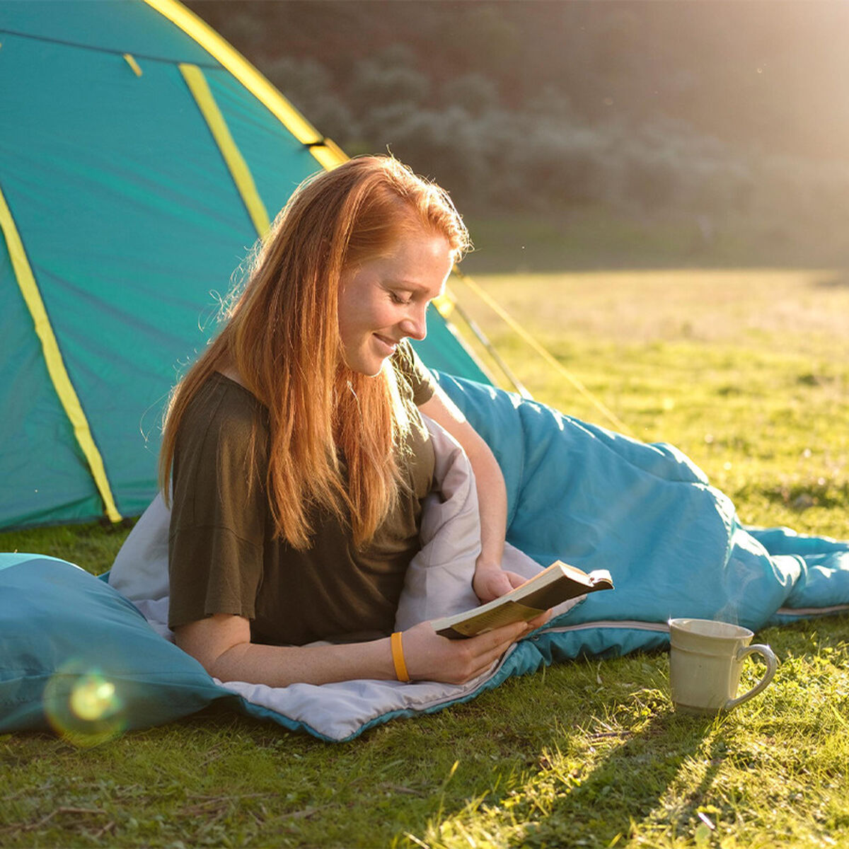 Bestway Sovsäck Polyester Temperatur 3 till -8 Grader 190x84 cm Camping 68100 - 11