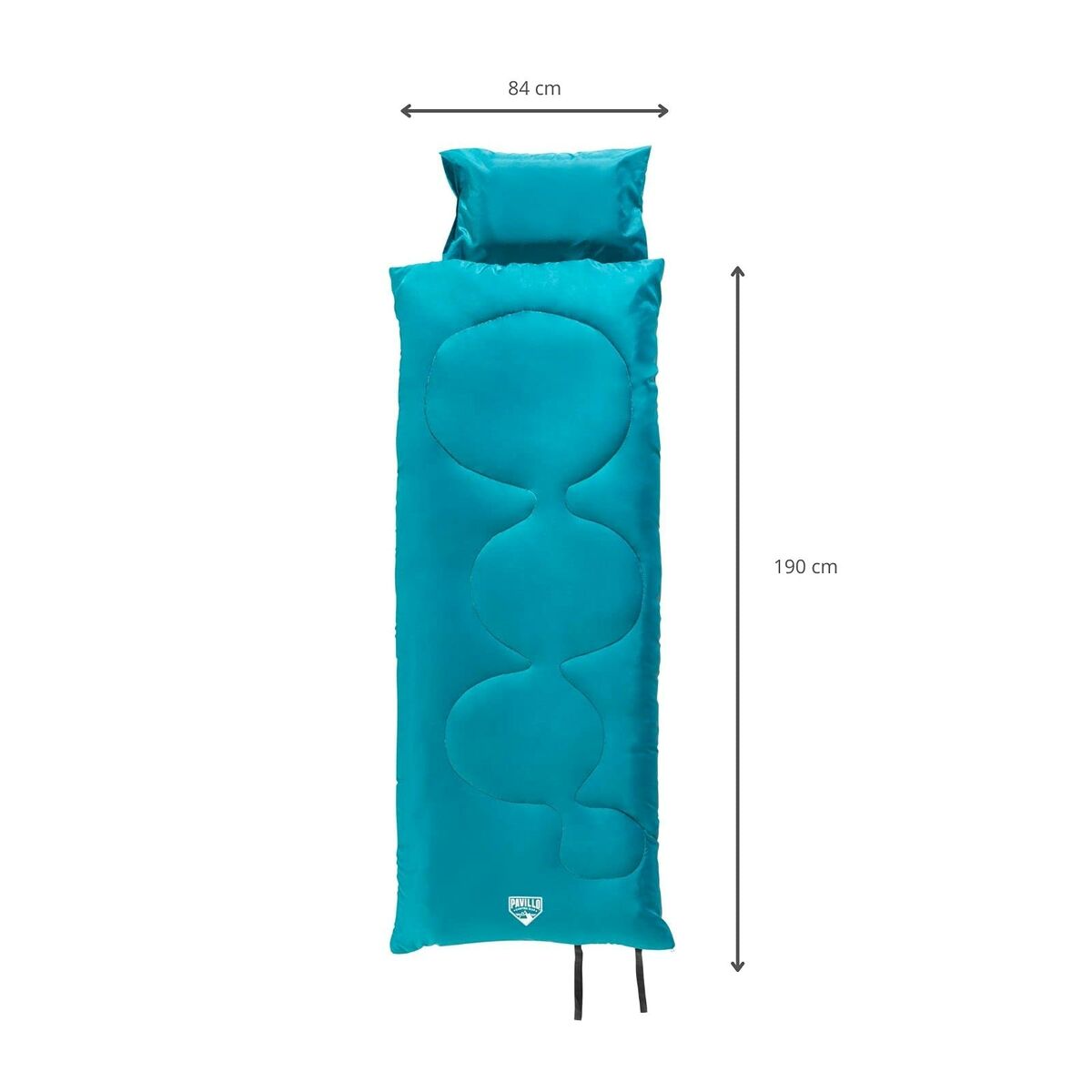 Bestway Sovsäck Polyester Temperatur 3 till -8 Grader 190x84 cm Camping 68100 - 8
