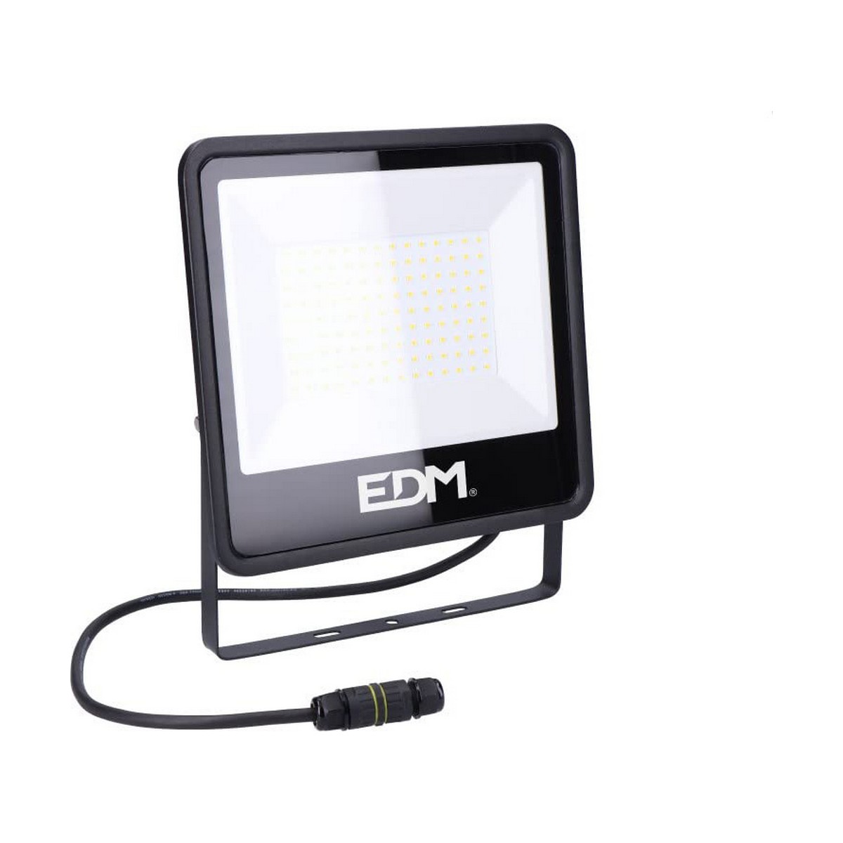 Floodlight/Projektorlampa EDM 70404 Black Series Svart F 100 W (6400 K)