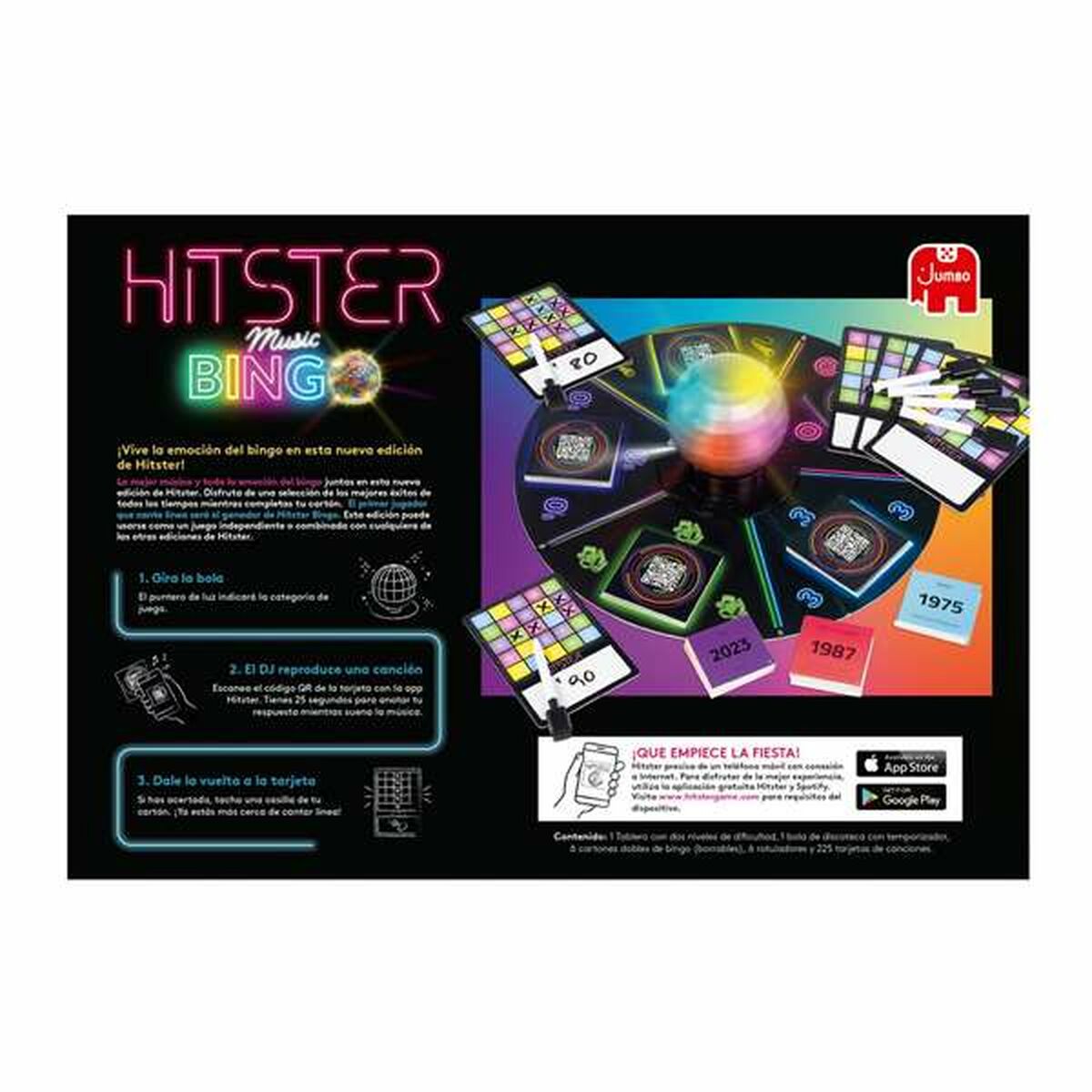 Sällskapsspel Diset Hitster Bingo - 5