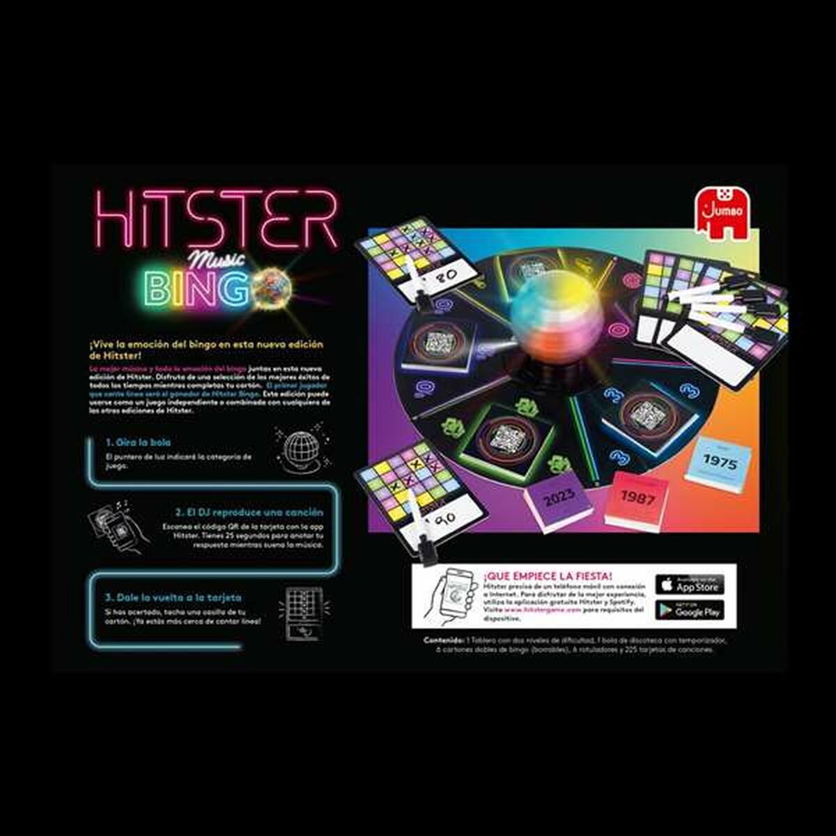 Sällskapsspel Diset Hitster Bingo - 6