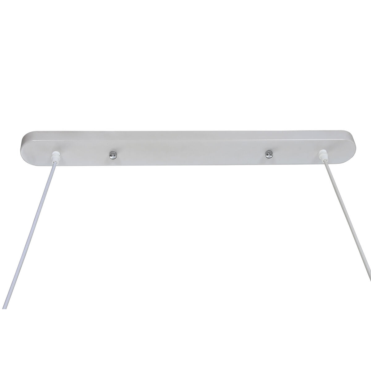 Taklampa Home ESPRIT Vit Svart Ljusbrun Trä 50 W 80 x 10 x 30 cm - 3