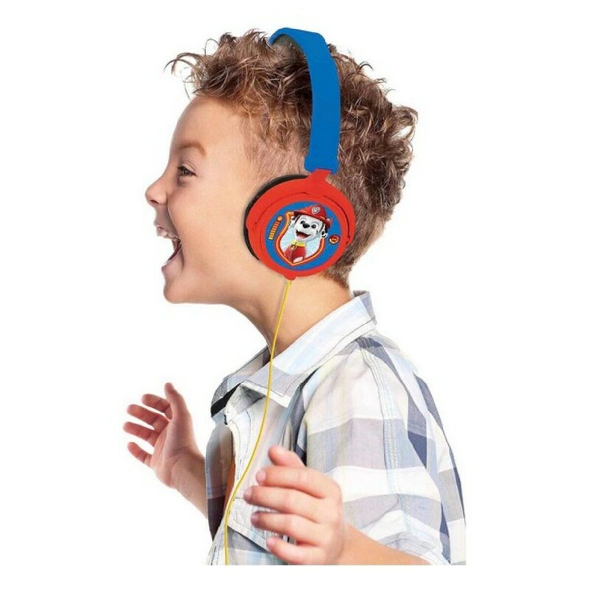 Hopfällbara diadem hörlurar Paw Patrol Lexibook HP015PA - 7