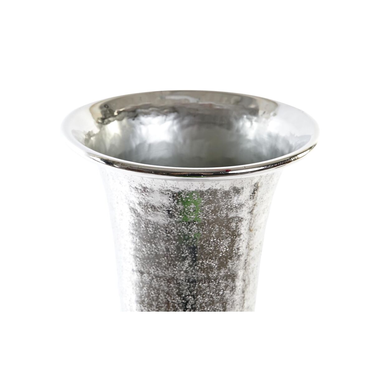 Vas DKD Home Decor 20 x 20 x 51 cm Silvrig Gyllene Aluminium Modern (2 antal) - 3