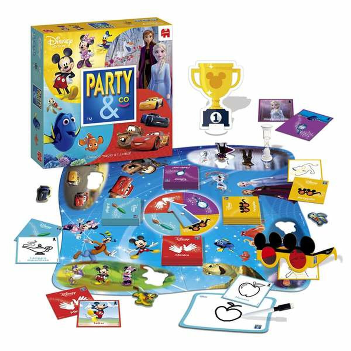 Sällskapsspel Diset Party & Co Disney - 4