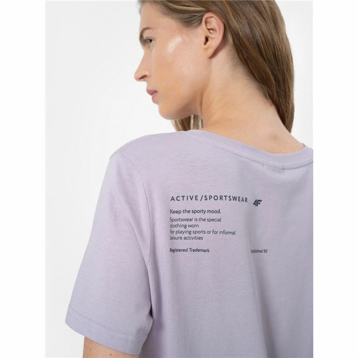 T-shirt med kortärm Dam 4F TSD025 - 4