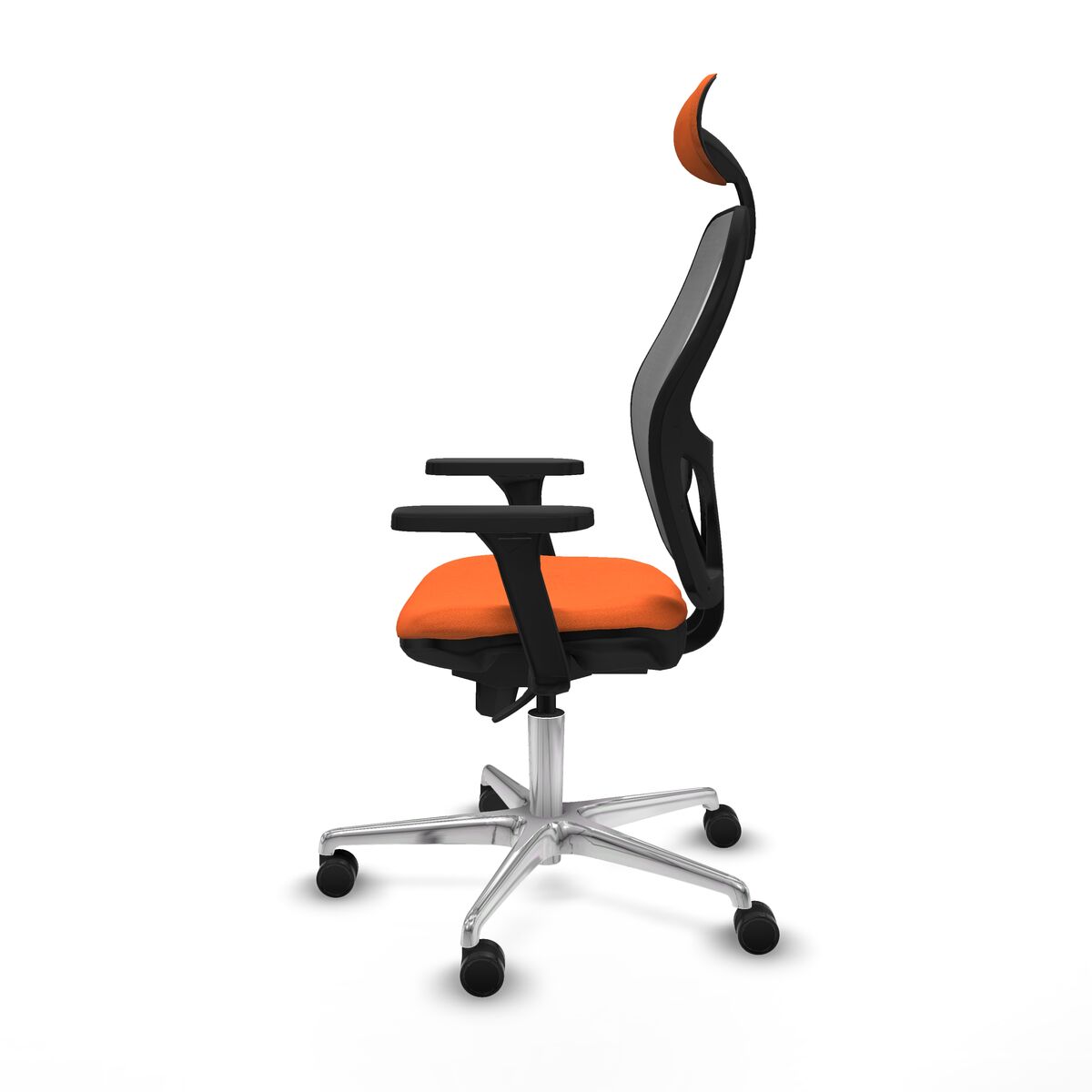 Kontorsstol med nackstöd Jorquera Piqueras y Crespo 3D086N1 Orange - 3