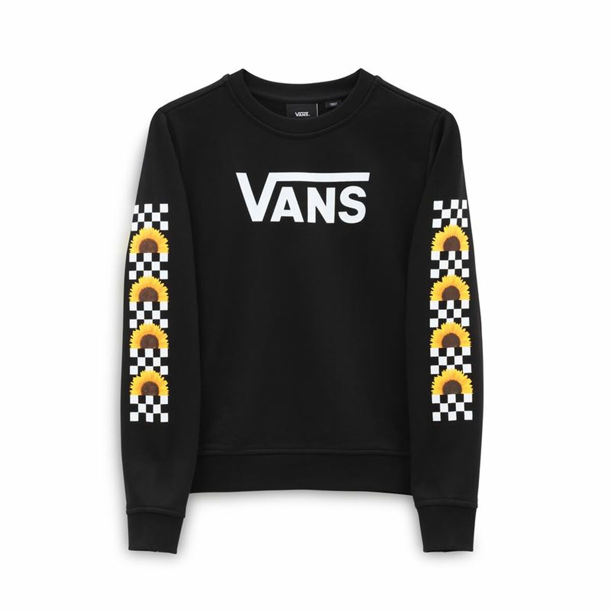 Tröja utan huva Barn Vans Sunlit Svart