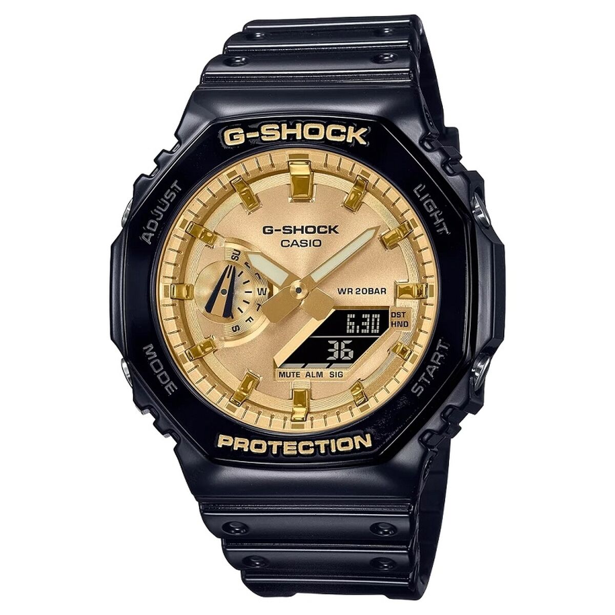 Herrklocka Casio G-Shock OAK - GOLD DIAL (Ø 45 mm)