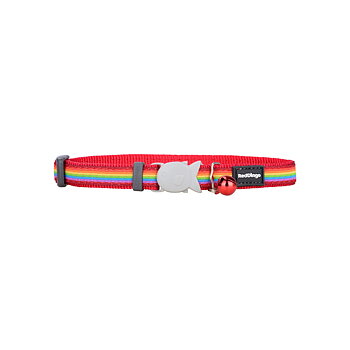 Katt krage Red Dingo Rainbow 20-32 cm Multicolour