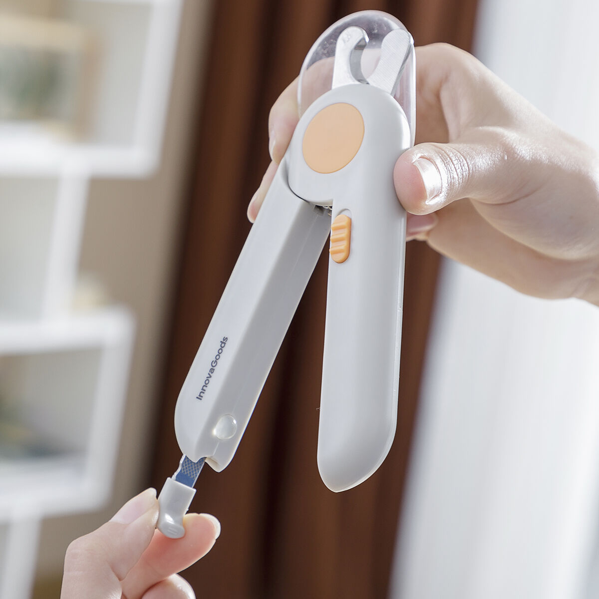 Kloklippare med LED för Husdjur Clipet InnovaGoods - 5