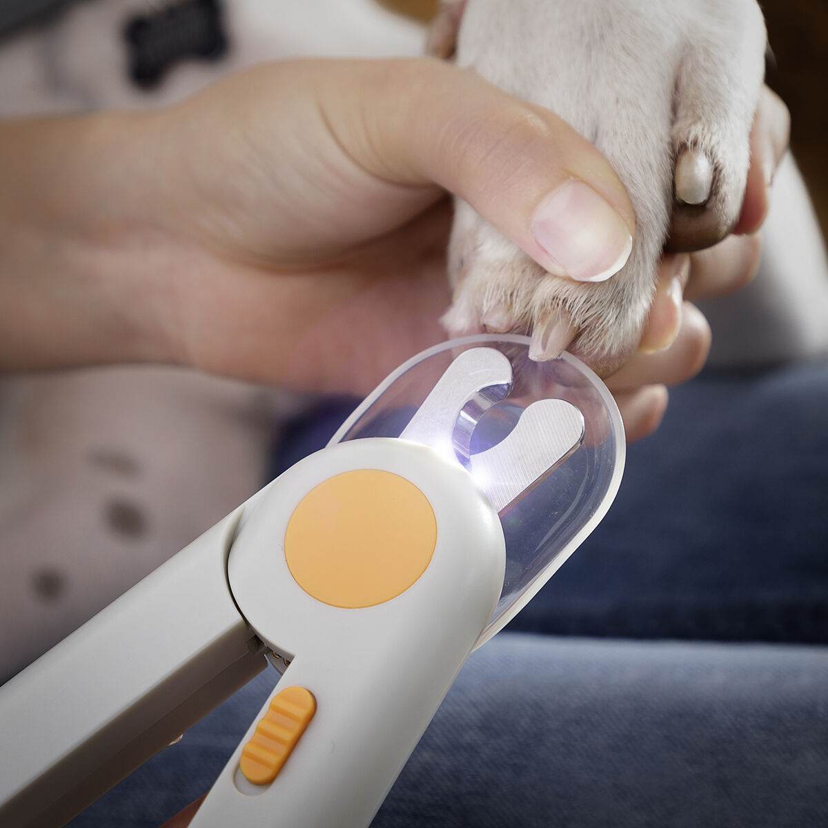 Kloklippare med LED för Husdjur Clipet InnovaGoods - 3