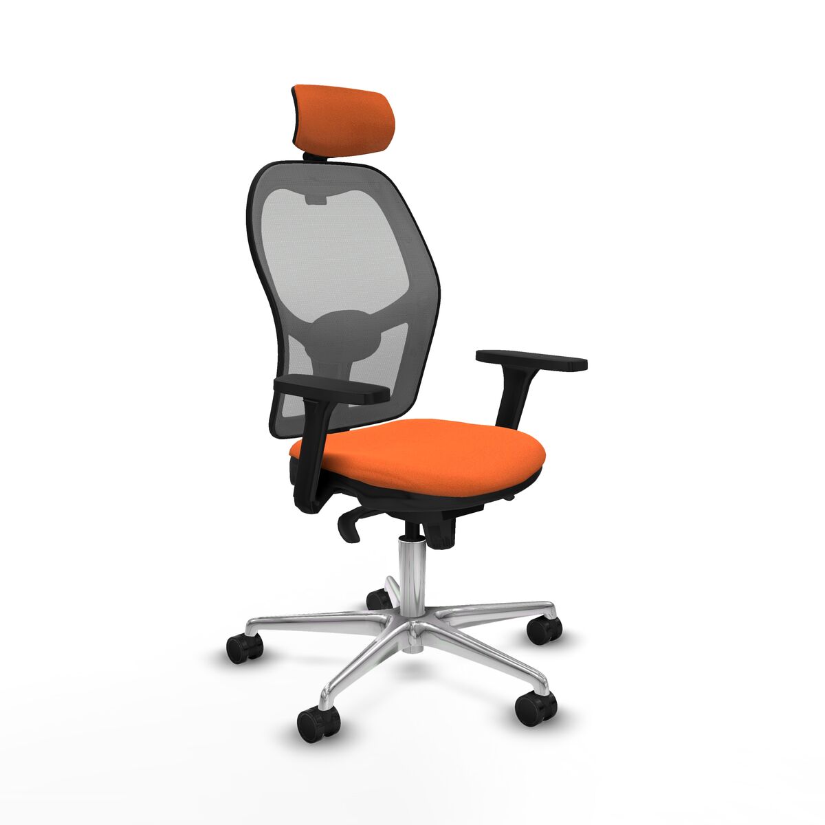 Kontorsstol med nackstöd Jorquera Piqueras y Crespo 3D086N2 Orange
