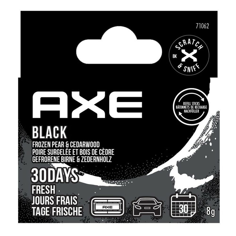 Billuftfreser California Scents BLACK black Aluminium Ersättningsprodukter 2 antal