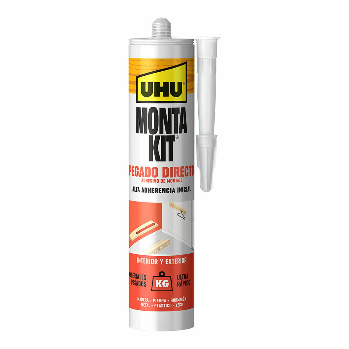 Förseglare/självhäftning UHU 6310642 Montakit Professionell Vit - 2