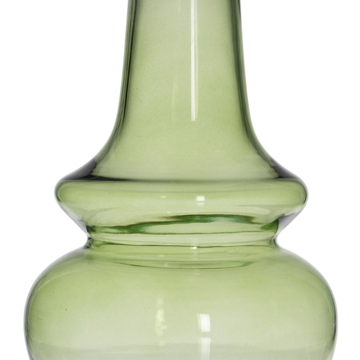 Vas Grön Glas 13 x 13 x 19 cm - 3