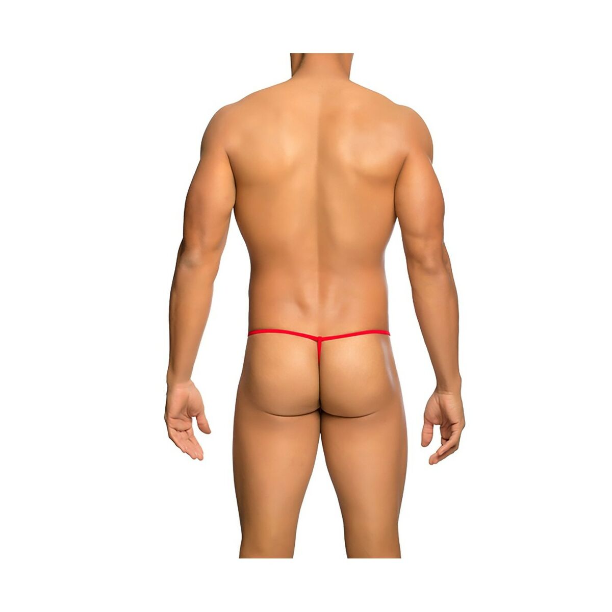 Stringtrosa Mob Eroticwear Röd L/XL - 3