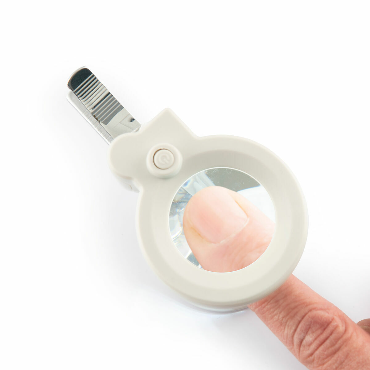 Nagelklippare med LED-ljus, förstoringsglas och fil Clail InnovaGoods - 4