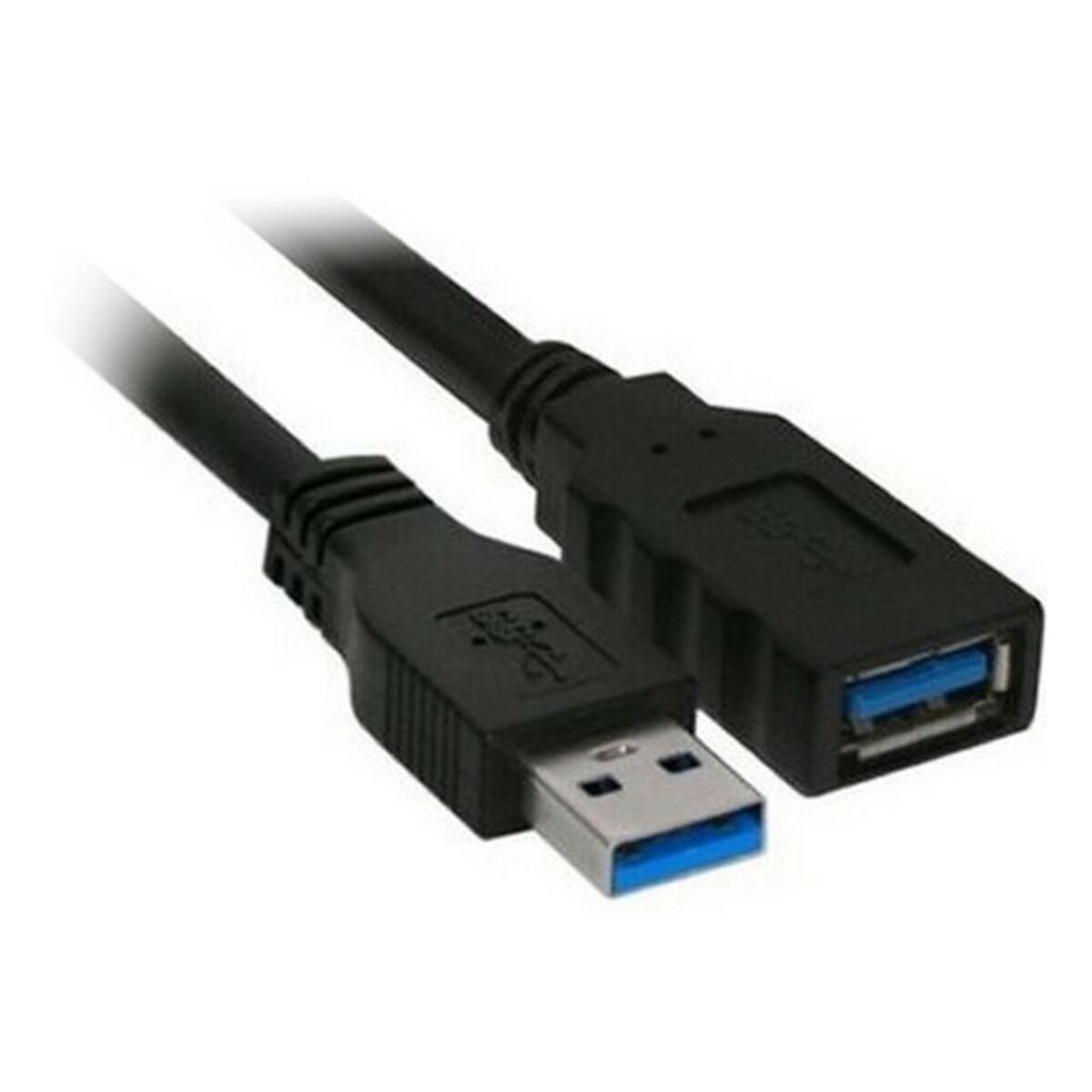 USB 3.0 A till USB A Kabel NANOCABLE 10.01.0902BK 2 m - 2