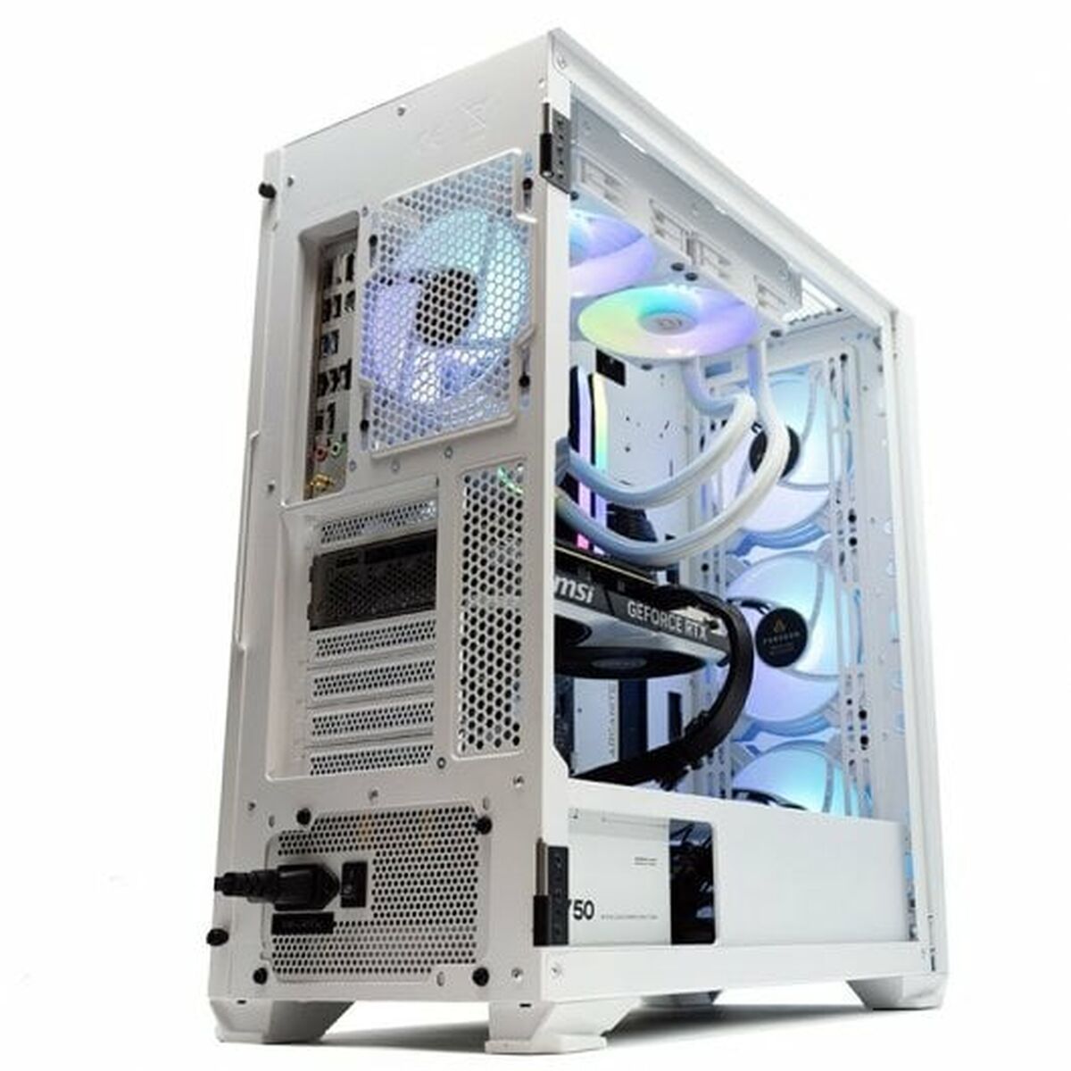Bordsdator PcCom PCC-IMP3-13600KF-4070W-WHT i5-13600KF 32 GB RAM 1 TB SSD Nvidia Geforce RTX 4070 - 5