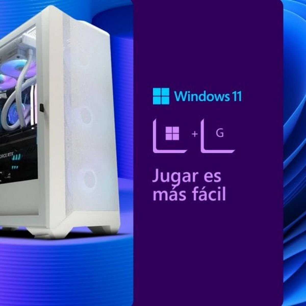 Bordsdator PcCom PCC-IMP3-13600KF-4070W-WHT i5-13600KF 32 GB RAM 1 TB SSD Nvidia Geforce RTX 4070 - 2