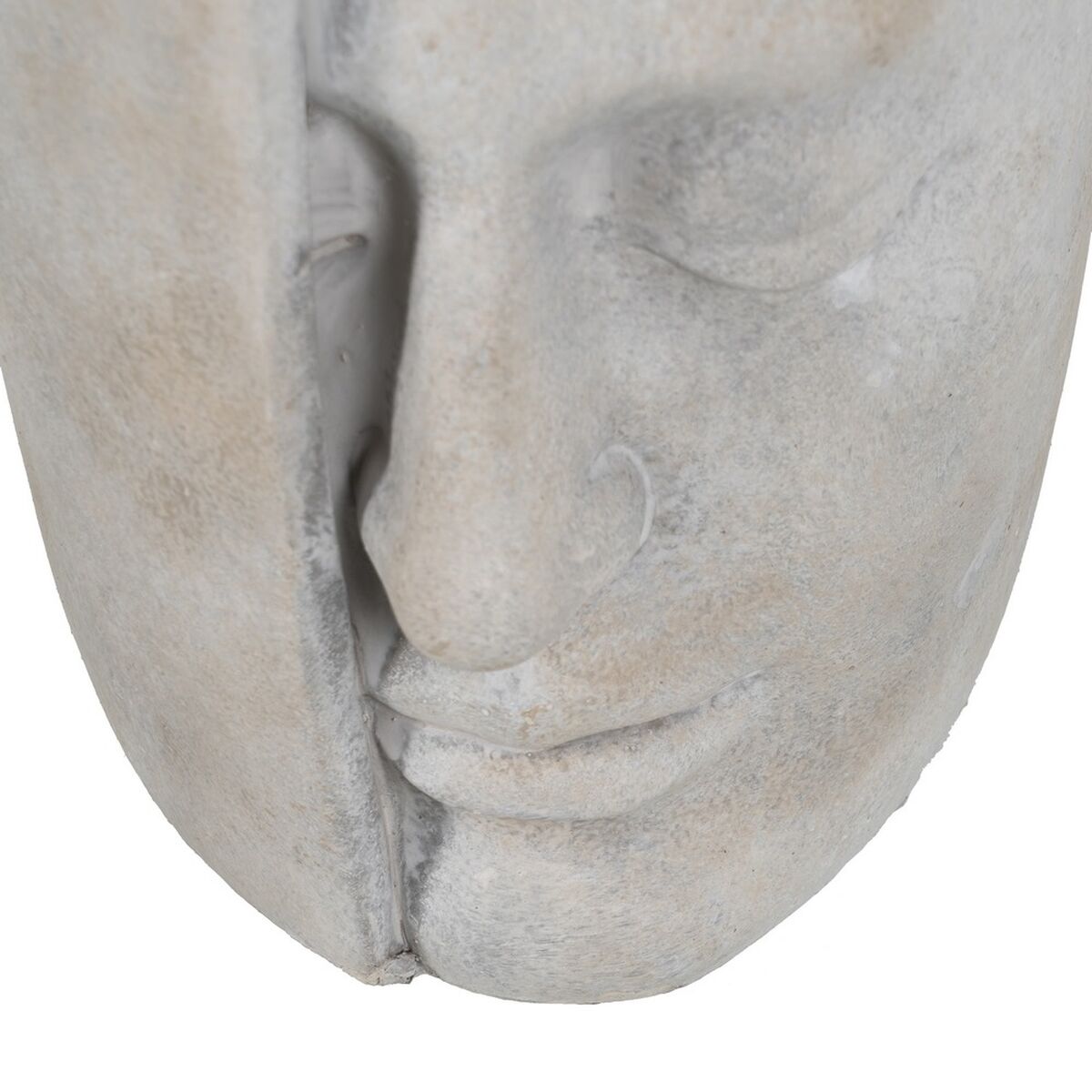 Vas Grå Cement Ansikte 21 x 18 x 32,5 cm - 6