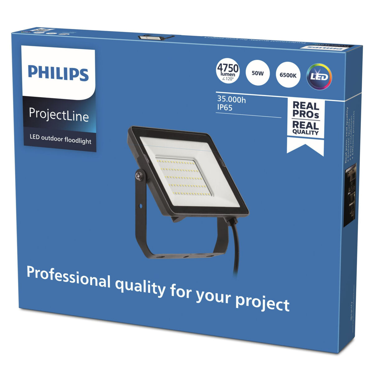 Floodlight/Projektorlampa Philips Proyector 50 W Svart - 2